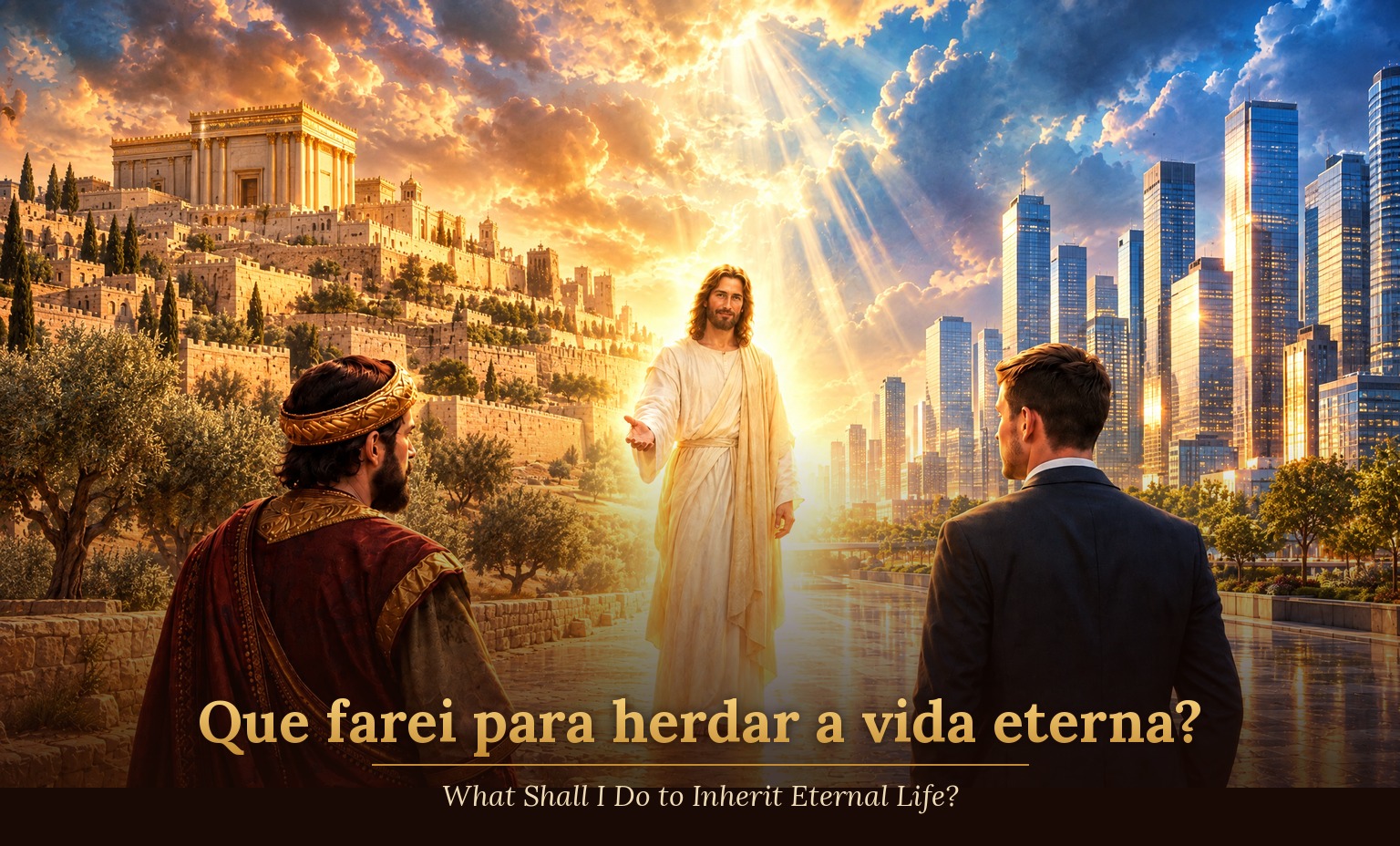 Que farei para herdar a vida eterna? – imagem do livro